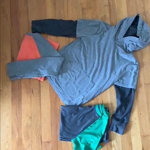 3 cat and jack shirts boys m(8/10)